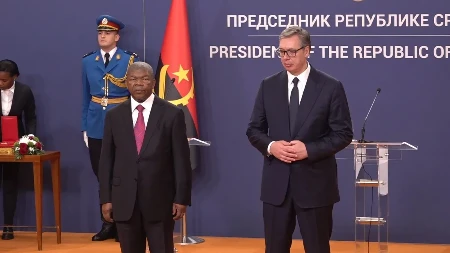Vučić i Lorens se obratili iz Palate Srbija: "Angola podržava teritorijalni integritet Srbije" (FOTO/VIDEO)