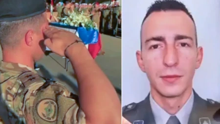 Poslednji pozdrav heroju! Ovako je ispraćen srpski vojnik koji je poginuo u mirovnoj misiji