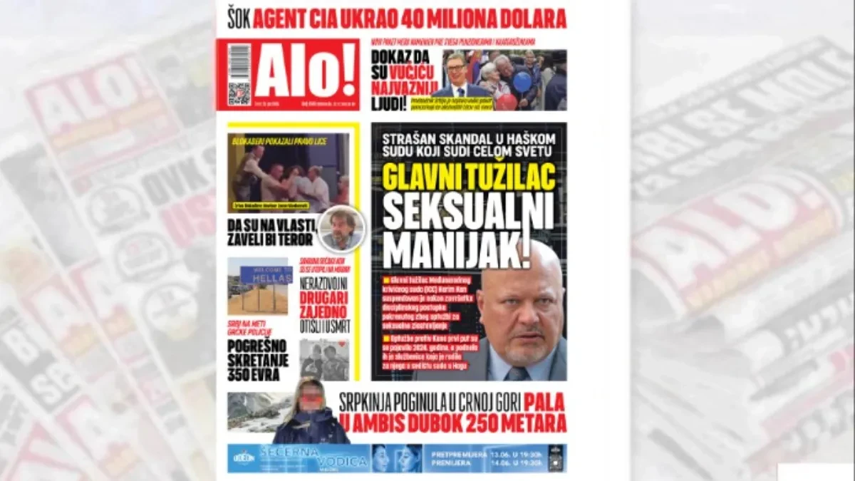 Strašan skandal u Haškom sudu koji sudi celom svetu: Glavni tužilac optužen za seksualno zlostavljanje!