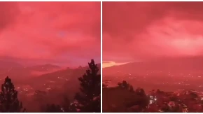 Apokaliptične scene iznad Karakasa, prizor ledi krv u žilama: "Najava mračnih dana koji tek dolaze" (FOTO/VIDEO)