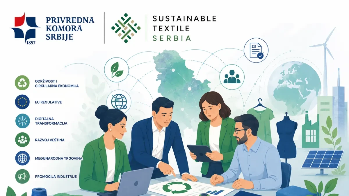 Održiva moda nova šansa za tekstilnu industriju Srbije: Nova platforma PKS pomaže kompanijama da ispune pravila EU