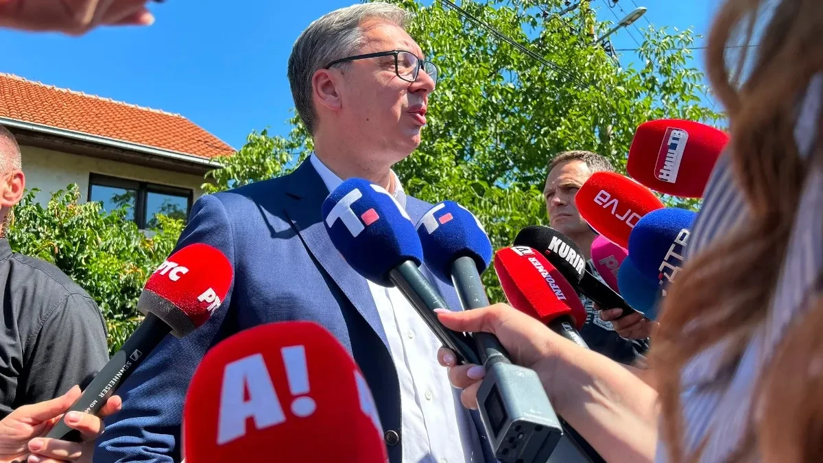 Vučić obilazi radove kod Leskovca: Kao da ste ušli u švajcarsko selo!