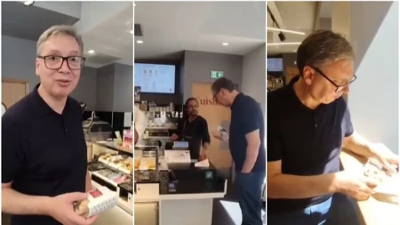 Vučić u ulozi turiste! Evo šta je prvo uradio posle vojne parade u Parizu (VIDEO)
