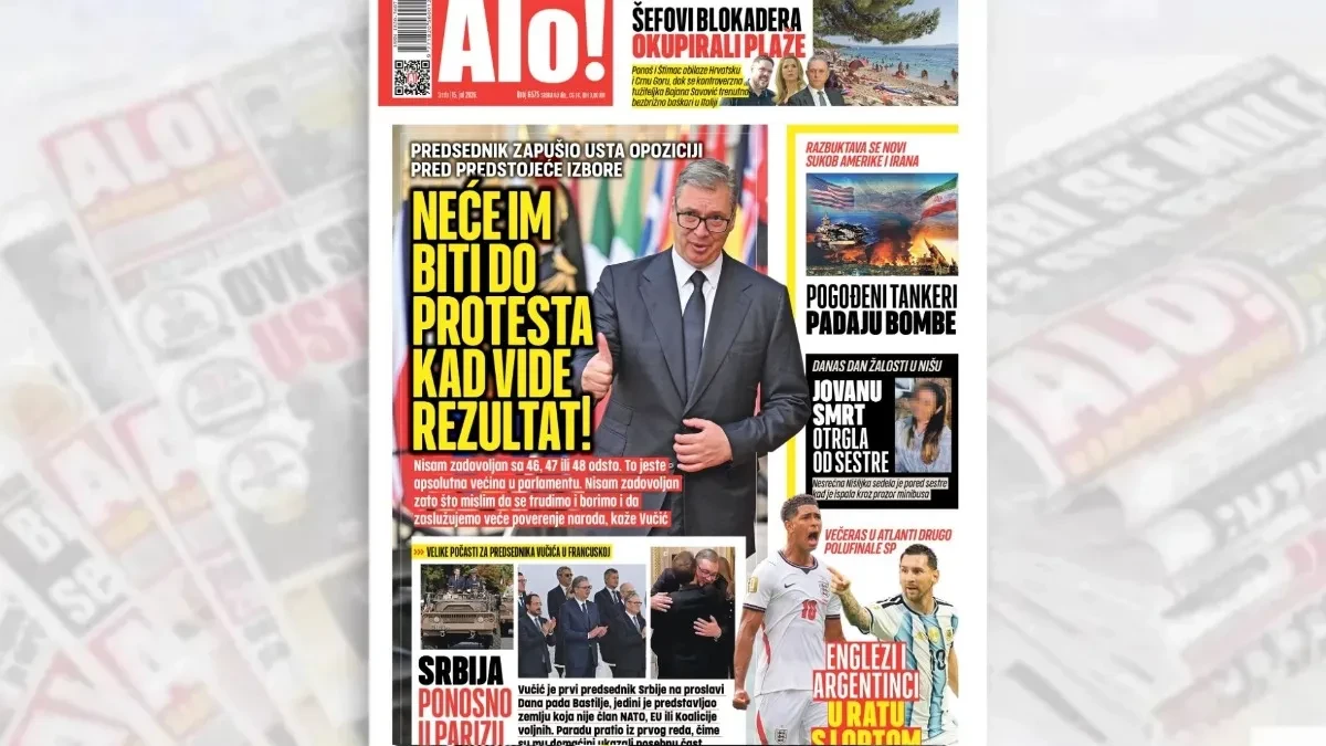 Neće im biti do protesta kad vide rezultat! Predsednik zapušio usta opoziciji pred predstojeće izbore 