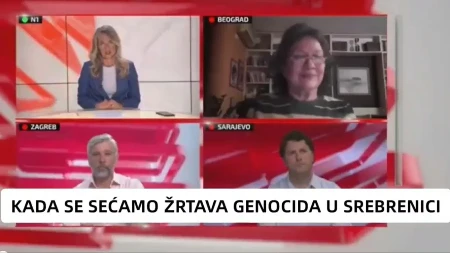 Dehumanizacija srpskog društva i države: N1 ponizio srpske žrtve, 56 minuta menjali reč "genocid" po padežima