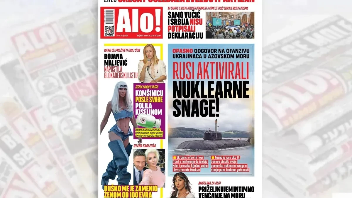 Rusi aktivirali nuklearne snage! Odgovor na ofanzivu Ukrajinaca u Azovskom moru