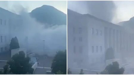Urušila se zgrada suda! Ima povređenih; "Čuo se jak prasak, mislili smo da je zemljotres" (VIDEO)