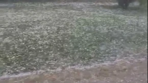 Za samo 15 minuta nastao haos: Grad tukao, vetar razarao dvorišta, snimci obilaze region (VIDEO)