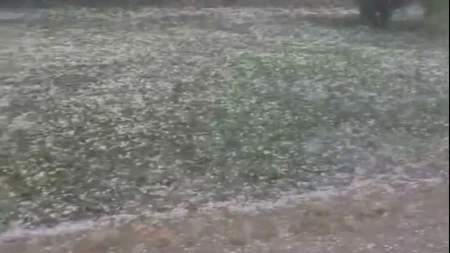 Za samo 15 minuta nastao haos: Grad tukao, vetar razarao dvorišta, snimci obilaze region (VIDEO)