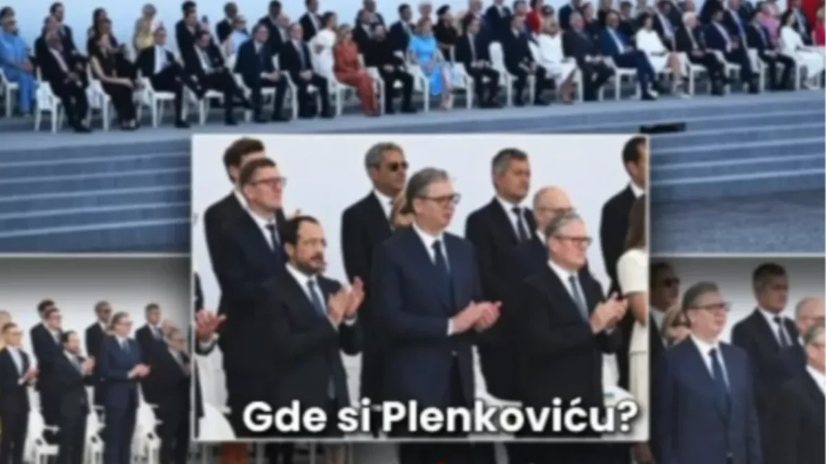 Plenkoviću, gde si? Ne vidimo te od Vučića! Hrvati izmislili "protokol" da sakriju bruku u Parizu