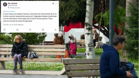 "Treba toj stoki zabraniti glasanje!" Novi skandalozni napadi blokadera na penzionere