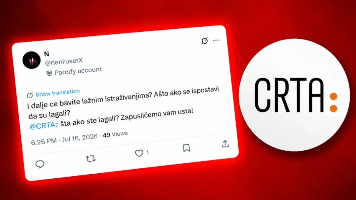 Blokaderi opet napadaju CRTU: "Zapamtićete nam ovo"