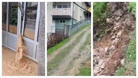 Sve ulice su pod vodom! Haos blizu Srbije, pokrenula se i klizišta