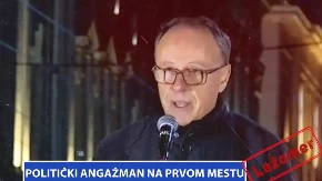 Lažomer: Politički angažman na prvom mestu (VIDEO)