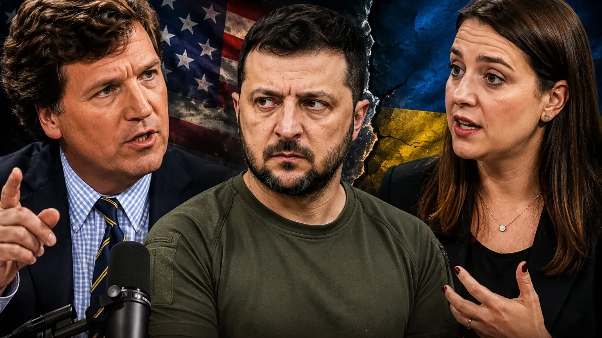 Intervju Takera Karlsona koji je odjeknuo jače od Putinovog! Bivša portparolka Zelenskog: "On je pred kamerama kao medvedić, a iza njih..."