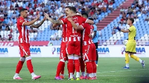 Crvena zvezda - Mačva: Crveno-beli gaze