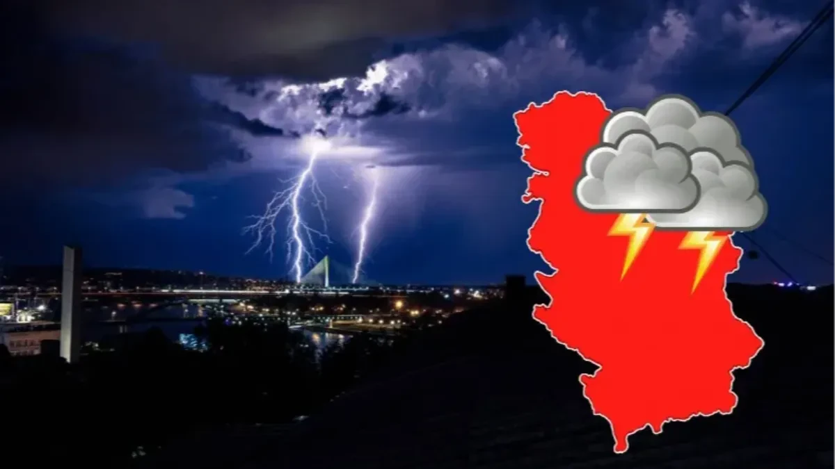 Stižu oluje sa gradom i olujnim vetrom: RHMZ upozorava na opasnu promenu vremena