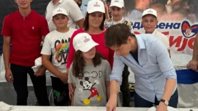 Brnabić iz Nove Varoši: Srbiji su potrebni mir, stabilnost i ujedinjenje, a ne blokade i mržnja