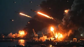 Luke Odesa i Južni u plamenu: Krstareće rakete pretvorile skladište najmodernijeg zapadnog oružja u prah i pepeo!