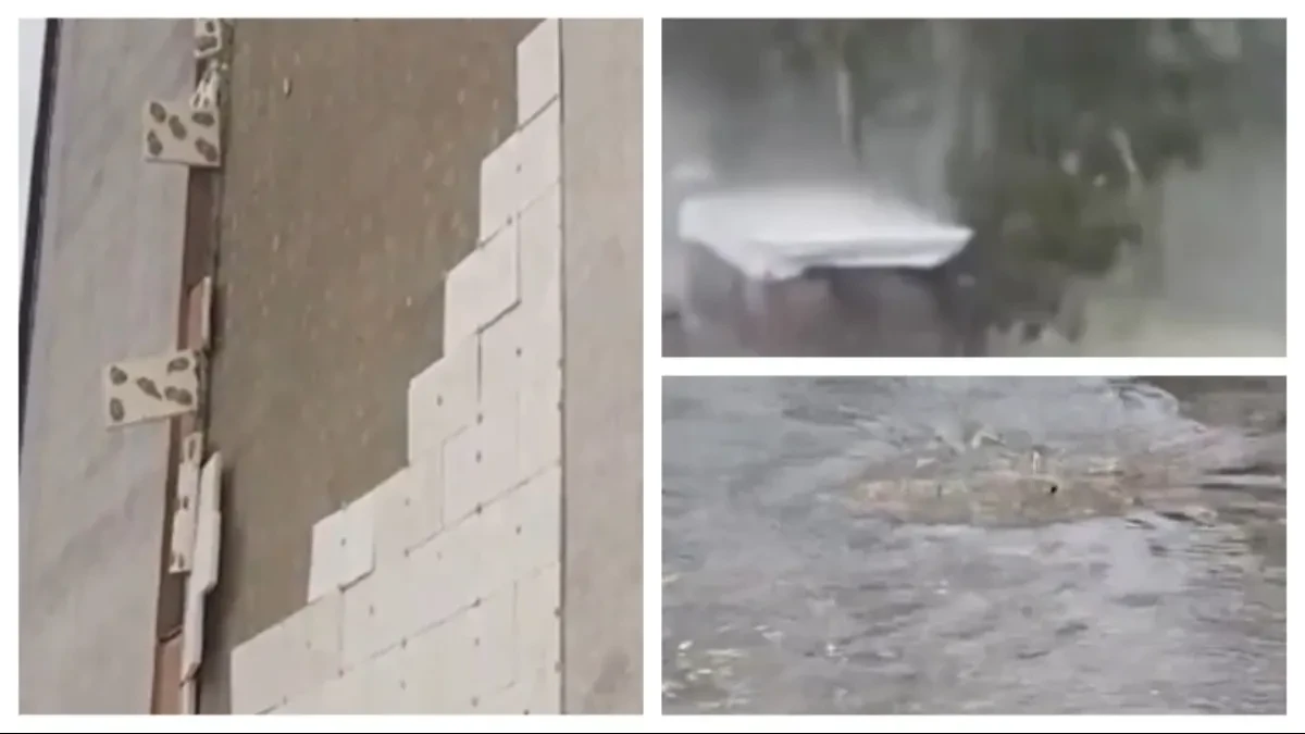Apokaliptične scene usled nevremena u Crnoj Gori: Grad razbijao vozila, bujice "gutaju" ulice, padale fasade