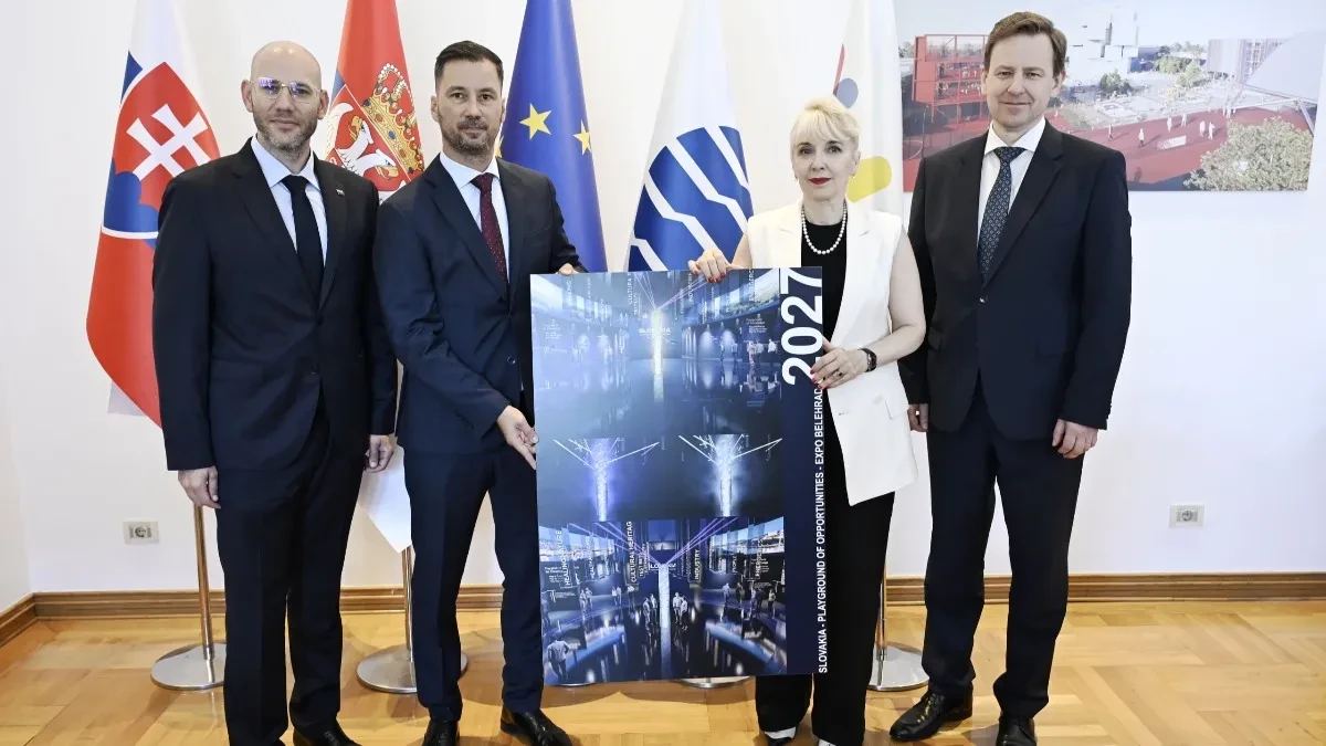 Slovačka predstavila koncept paviljona za Ekspo 2027 u Beogradu tokom zvanične posete Srbiji