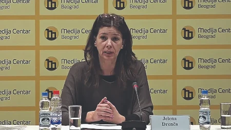 Ko je Jelena Drenča, broj 26 na blokaderskoj listi: Uzdanica plenumaša šurovala s Pajtićem, gnusno vređala SPC i patrijarha Pavla