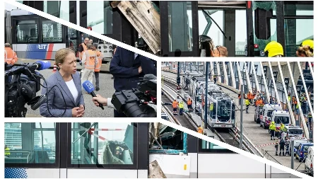 Prvi snimci jezive nesreće u Roterdamu: Sudarila se dva tramvaja! (FOTO)