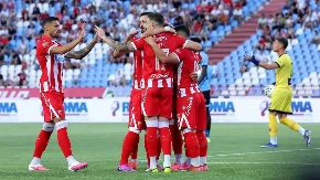 Fudbaleri Zvezde pozvali navijače na meč sa Vojvodinom (VIDEO)