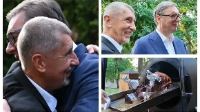 Kažu da se gost najbolje dočeka onim što domaćin od srca iznese: Pogledajte kakvu je domaćinsku trpezu Vučić spremio za Babiša (VIDEO) 
