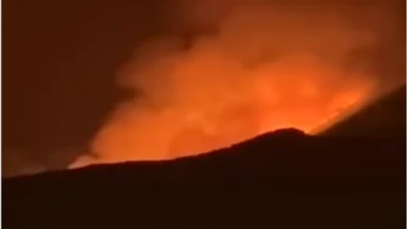 Veliki požar u Crnoj Gori! Stihija divljala iznad Bara, vatrogasci vodili bitku satima (VIDEO)