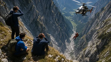 Navigacija ih odvela u smrt! Tinejdžer nestao pred očima drugova u provaliji dubokoj 200 metara