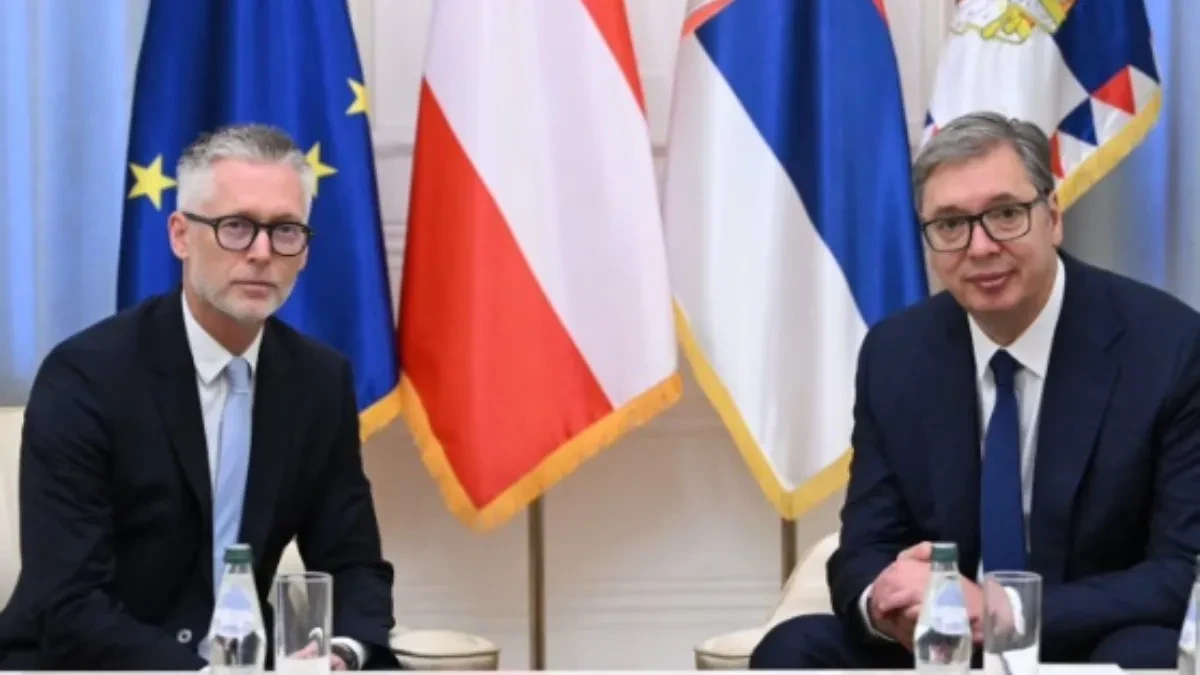 Vučić se sastao sa Ebnerom: Cenim angažovanje ambasadora i otvoren pristup koji je pokazao tokom boravka u Srbiji