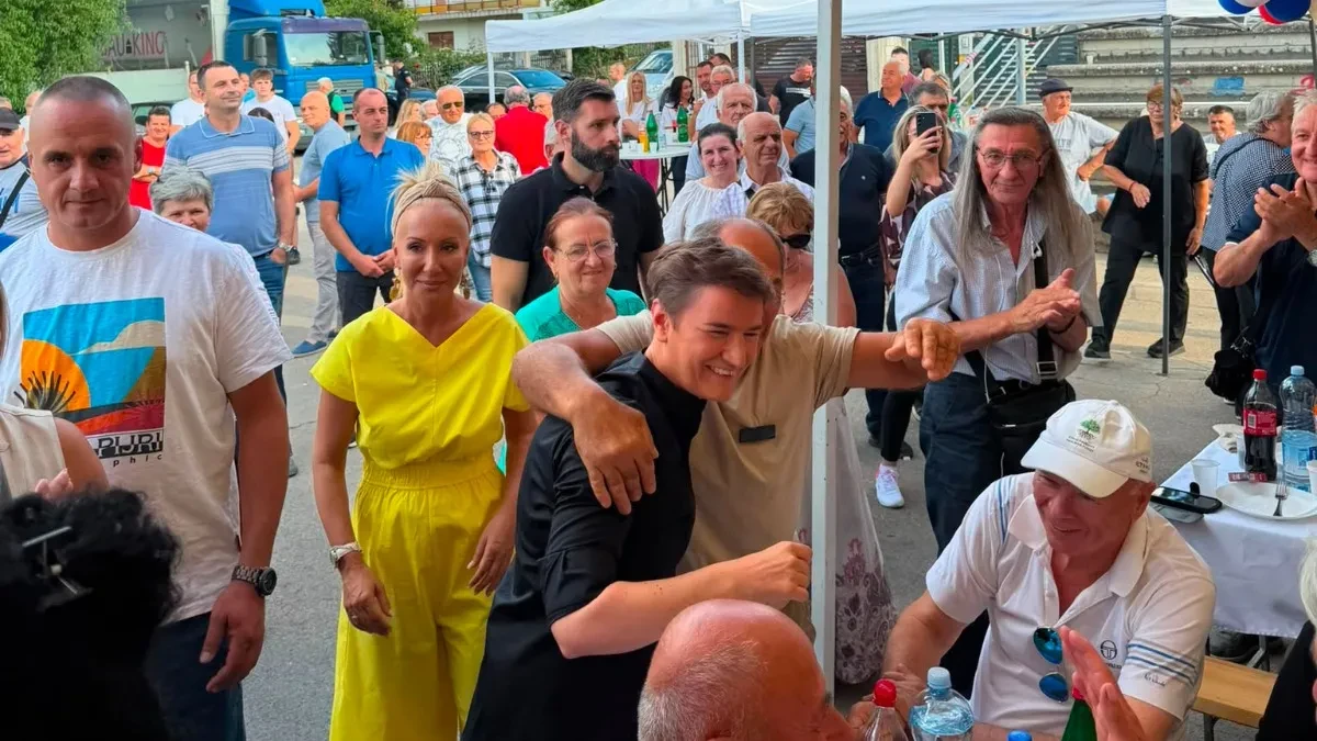 Ana Brnabić se oglasila iz Leštana: Mi predstavljamo ujedinjenu Srbiju