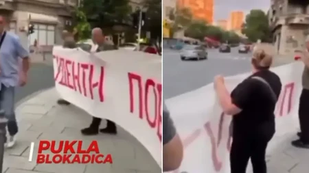 Blokade se raspale! Na Avijatičarskom trgu ostalo tek desetak blokadera
