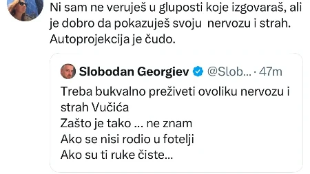 Uzelac “sahranila“ Georgieva