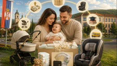 Ova opština u Srbiji daje 60.000 dinara za svaku bebu, ali to nije sve! Roditelji dobijaju i kolica i auto-sedište