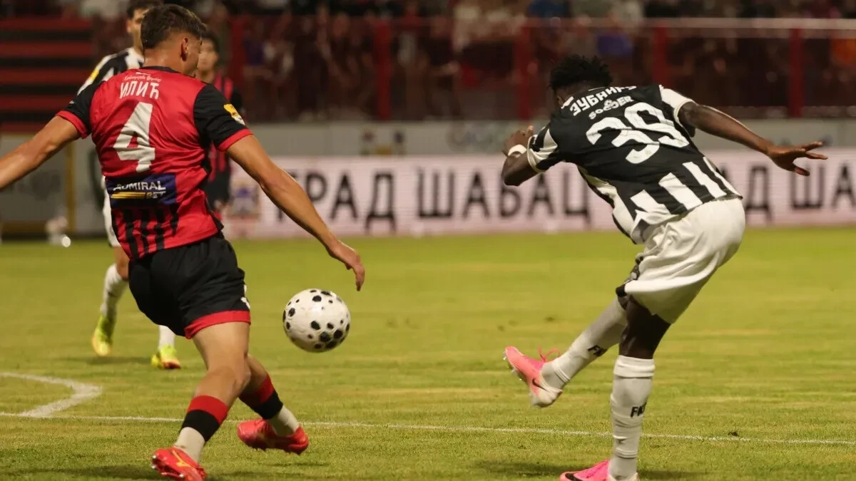 Partizan izbegao bruku! Crno-beli slavili u haotičnoj utakmici u Šapcu