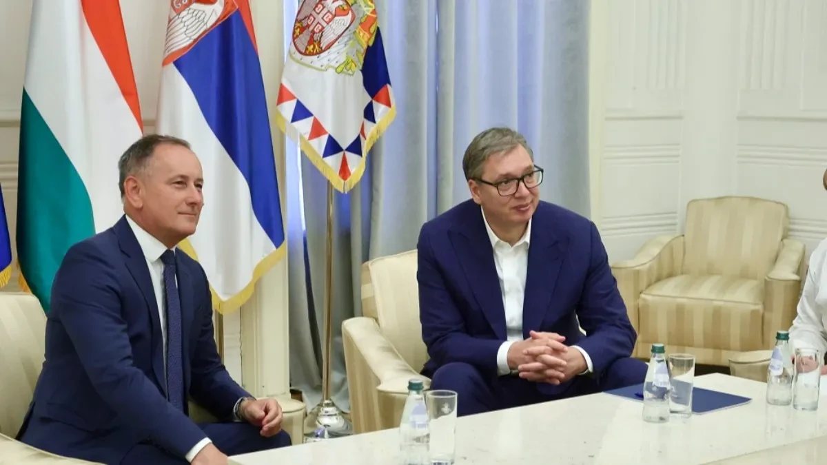 Vučić primio ambasadora Mađarske u oproštajnu posetu! Razgovor u Predsedništvu na Andrićevom vencu