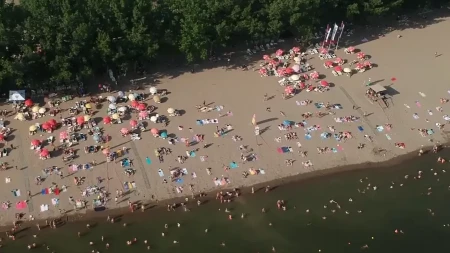 Plaža "Brioni", na sat vremena od Beograda - kažu da je najlepša na Savi 