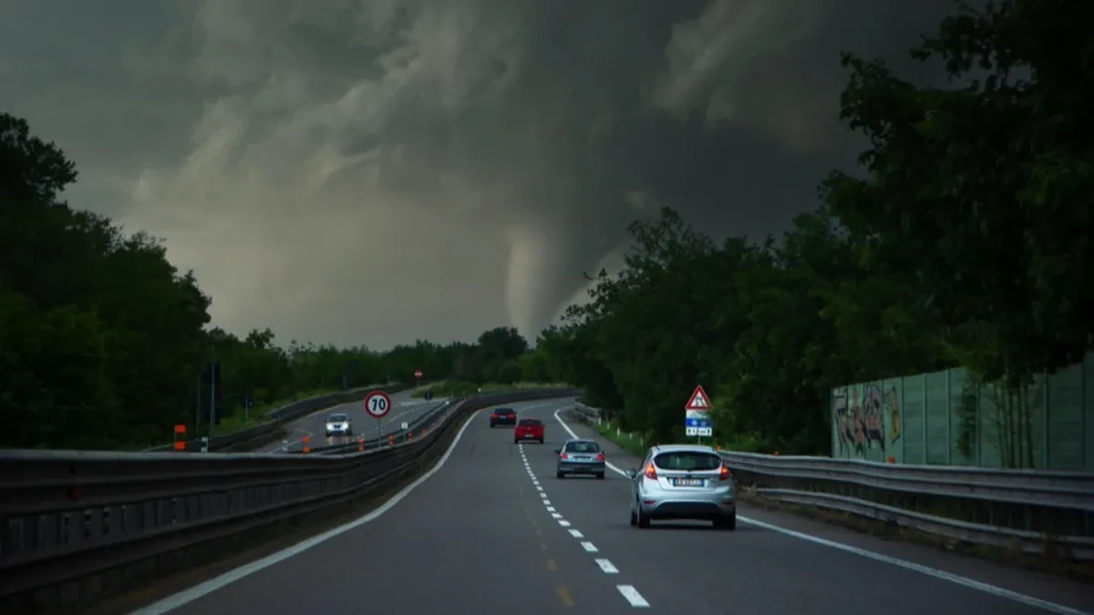 Tornado bacao automobile po putu kao klikere: Jeziv snimak iz Kine obišao svet - ljudi trljaju oči u neverici