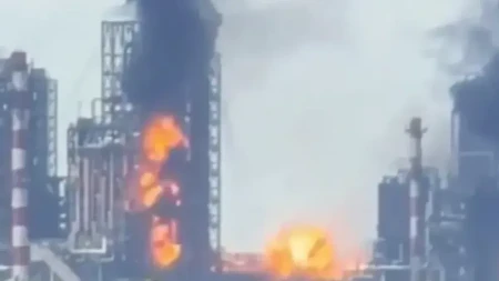 Dronovi pogodili rafineriju Lukoila! Slavlje u Kijevu, SBU izvela brutalan napad na Rusiju!
