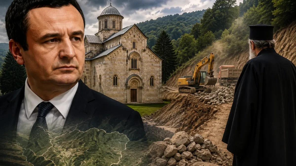 Kurti ponovo krenuo na Dečane? Eparhija digla uzbunu zbog novih radova