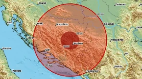 Zemljotres pogodio BiH: Zatreslo se kod Sarajeva