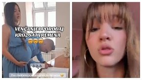 Vanja u podne rekla sudbonosno „da“, pa kroz sat vremena rodila sina Boška! Objasnila kako se desio takav tajming