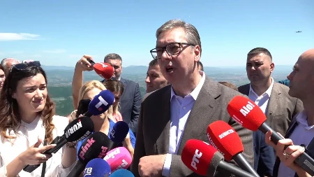 "Može da izdrži i 150 tona" Vučić na vidikovcu na Kablaru: Ovo je promenjena Srbija