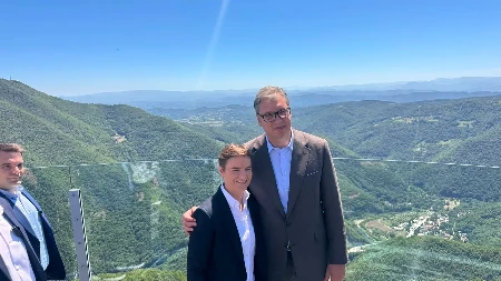 "Srbija neće stati" Brnabić: Stakleni vidikovac "Kablar" će biti deo turističke ponude Ekspa