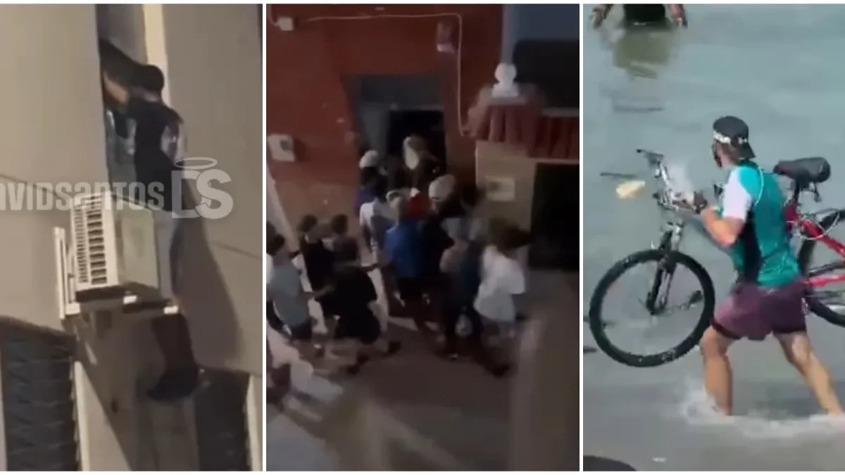 Snimci potpunog haosa u Seuti! Migranti provaljuju u kuće, zapaljeni automobili, meštani u strahu (VIDEO)