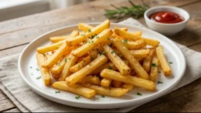 Krcka pod zubima, a iznutra sočan! Ispržite pomfrit sa duplo manje ulja