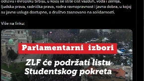 Maske su pale: ZLF potvrdio da je tzv. "studentska lista" zapravo "okupaciona lista"