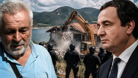 Kurti poslao specijalce na srpsku porodicu! "Uperili su cevi u nas", a onda su bageri završili posao